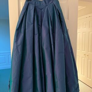Elegant Blue Women's Skirt